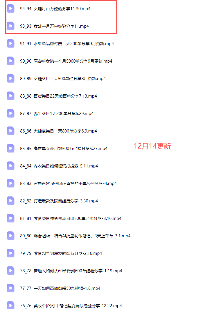 猫课张宾-小红书笔记带货课2025年12月27更新(价值2980元)