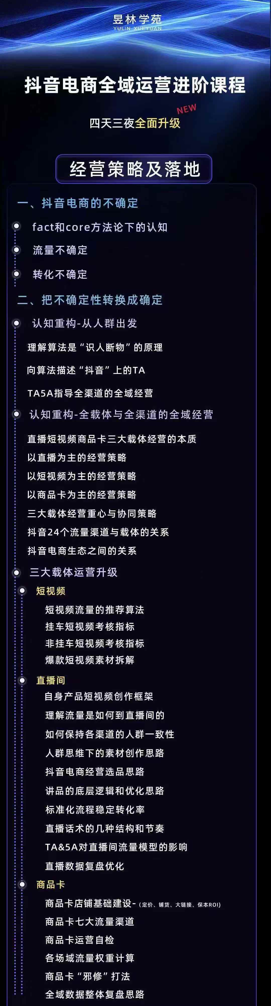 羽川+千千-抖音电商操盘手实操线下课2026-1月9-11号(价值5980元)